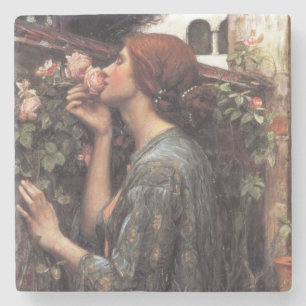 The Soul of the Roos (door John William Waterhouse Stenen Onderzetter