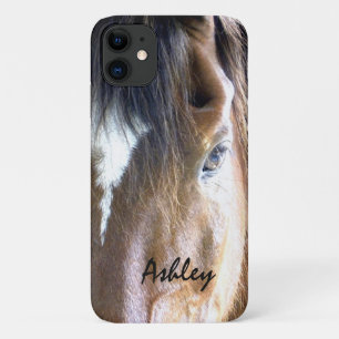 ©The Soul   Paardenpaarden gepersonaliseerd iPhone 11 Hoesje