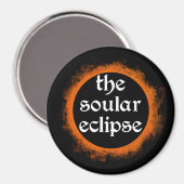 The Soular Eclipse Magnet Magneet (Voorkant / Achterkant)
