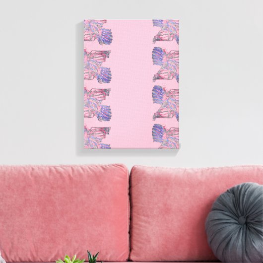 The Soul's Tangle: Modern Expressionist Print (Insitu (Woonkamer))