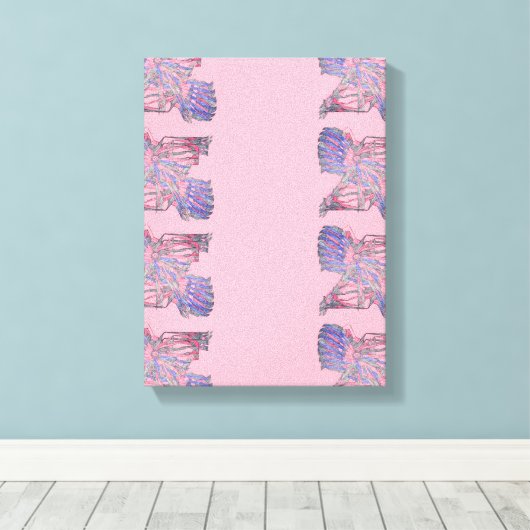 The Soul's Tangle: Modern Expressionist Print (Insitu (Houten vloer))