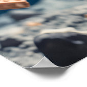 The Space Man Out in Space Wall Poster (Hoek)