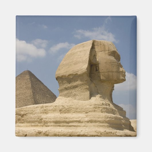 The Sphinx, Giza, Al Jizah, Egypte Magneet (Voorkant)