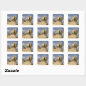 The Sphinx, Giza, Al Jizah, Egypte Vierkante Sticker (Vel)