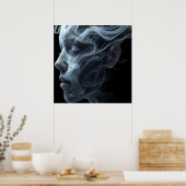 The Spirit of a Woman on a Wall Poster (Cuisine)