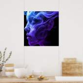 The Spirit of a Woman on a Wall Poster (Cuisine)