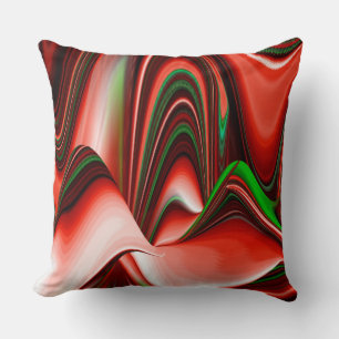The spirit of Love and Hope Abstract 3D Rainbowart Kussen