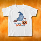 The Spooky Boo Halloween Family Matching Kind's T-shirt
