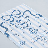 The Spring I turned 12 Birthday Invitation