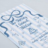 The Spring I turned 13 Birthday Invitation