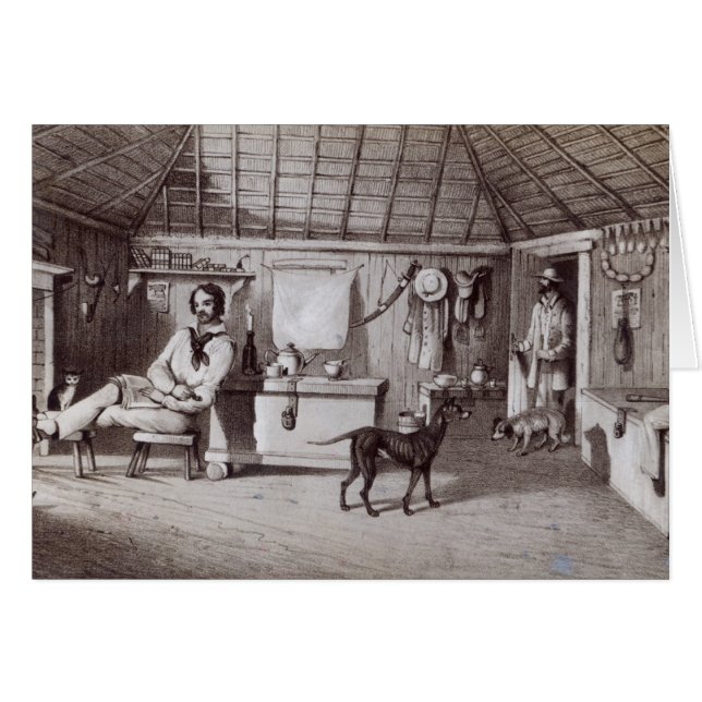 The Squatter's First Home, c.1847 (Voorkant Horizontaal)