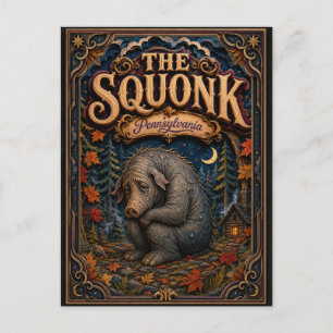 The Squonk Pennsylvania Popcut Legends Briefkaart