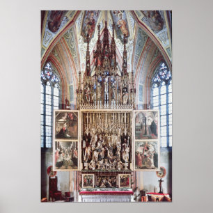 The St. Wolfgang Altarstuk 1471-81 Poster