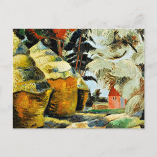 The Stackyard, beroemd schilderij van Paul Nash Briefkaart