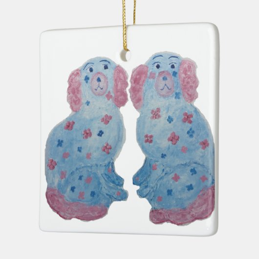 The Staffordshire Dogs Keramisch Ornament (Links)