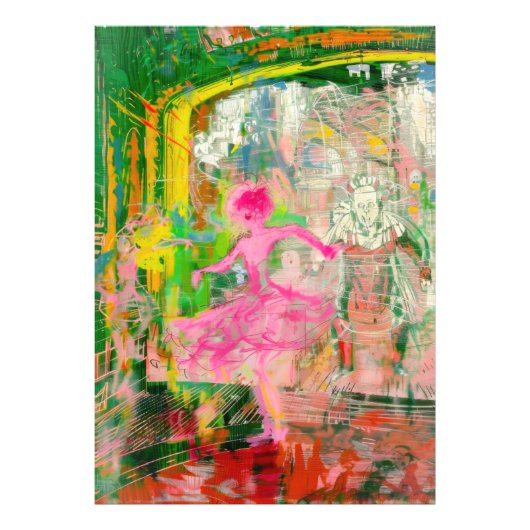 The Stalker - Neon Ballet Chaos Foto Afdruk (Voorkant)