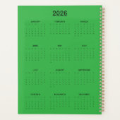 The Stalker - Neon Ballet Chaos  Planner (Achterkant)