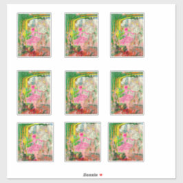 The Stalker - Neon Ballet Chaos Sticker