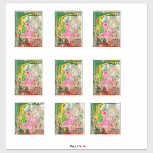 The Stalker - Neon Ballet Chaos Sticker (Vel)