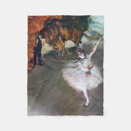The Star, Ballerina, Edgar Degas, 1878 Fleece Deken (Voorkant)
