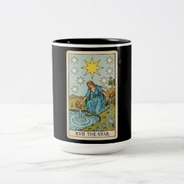 The Star Tarot Tweekleurige Koffiemok