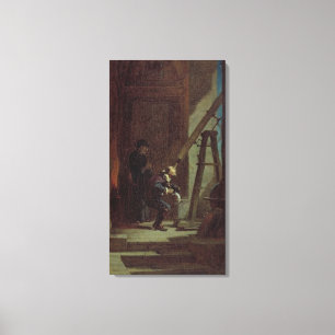 The Stargazer, c.1863 Canvas Afdruk