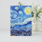 The Starry Nigh" par Vincent Van Gogh carte de rép (Debout devant)