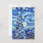 The Starry Nigh" par Vincent Van Gogh carte de rép (Dos)