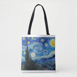The Starry Night 1889 by Vincent van Gogh Draagtas
