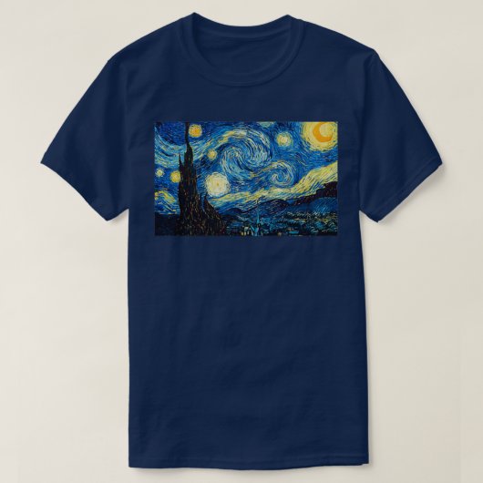 The Starry Night 2 T-shirt (Design voorkant)