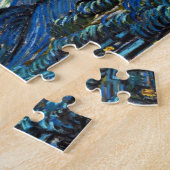 The Starry Night by Vincent Van Gogh Legpuzzel (Zijkant)
