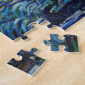 The Starry Night - Vincent Van Gogh Legpuzzel (Zijkant)