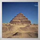 The Step Pyramid of King Djoser, c.2630-2611 BC Poster (Voorkant)