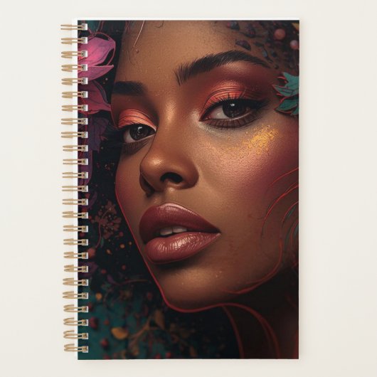 The Still Flame Afrocentric Planner (Devant)