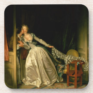The Stolen Kiss Fragonard Bier Onderzetter