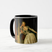 The Stolen Kiss Fragonard Mok (Voorkant links)