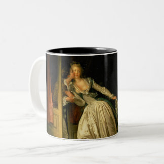 The Stolen Kiss Fragonard Tweekleurige Koffiemok