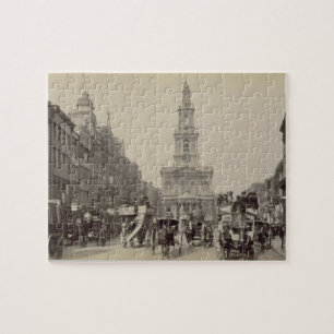 The Strand, c.1880 (sepia foto) Legpuzzel