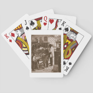 The Street Locksmith, van 'Street Life in London' Pokerkaarten