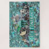 The Streets of North Tonawanda NY Puzzle  (Vertical)