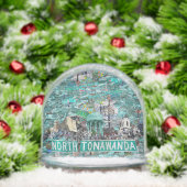 The Streets of North Tonawanda Snow Globe (Noël)