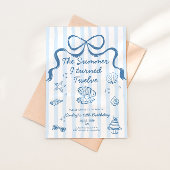 The Summer I turned 12 Birthday Invitation