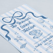 The Summer I turned 13 Birthday Invitation