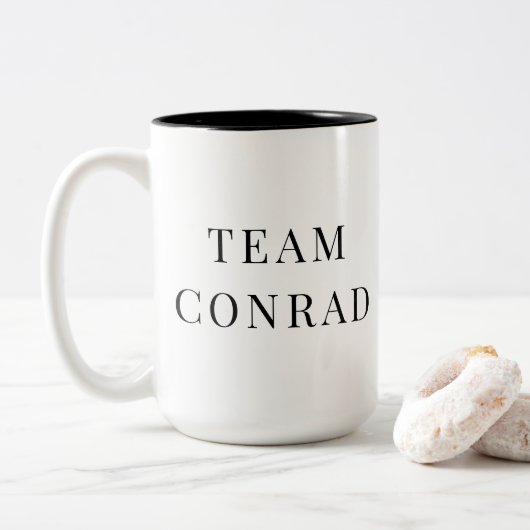 The Summer I Turned Pretty Team Conrad Coffee Mug (Avec donut)