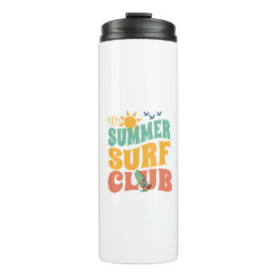 The Summer Surf Club-Strand-Zomer-Surfen-Grappig Thermosbeker