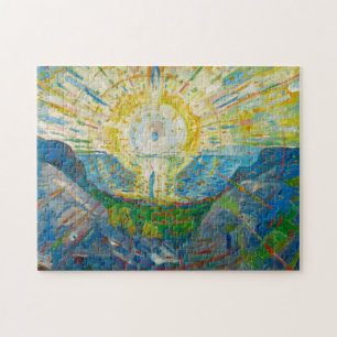 The Sun, 1912 van Edvard Munch Legpuzzel