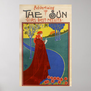 The Sun, poster vintage américain