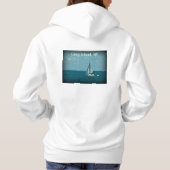 The Sun, Sand & Sound Long Island, NY Hoodie (Achterkant)