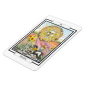 "The Sun" Tarot-kaart Magneet (Linkerzijde)