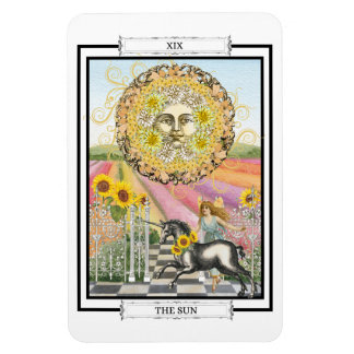 "The Sun" Tarot-kaart Magneet